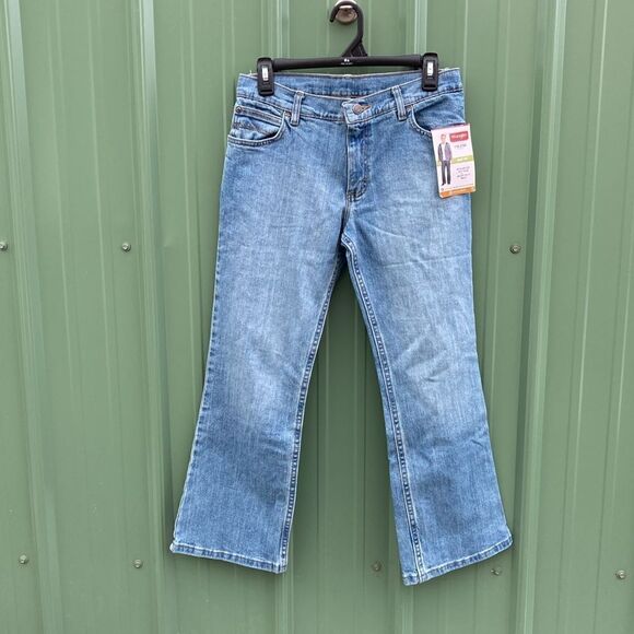 Wrangler Boys Bootcut Denim Jeans, Size 12 Husky - Picture 1 of 7